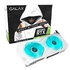 GALAX GeForce RTX 3060 EX (1-Click OC) White 12GB GDDR6 (LHR)