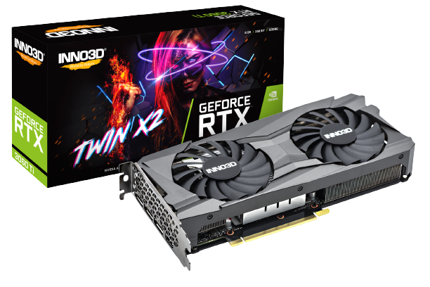 INNO3D GeForce RTX 3060 Ti Twin X2 8GB GDDR6 (LHR)