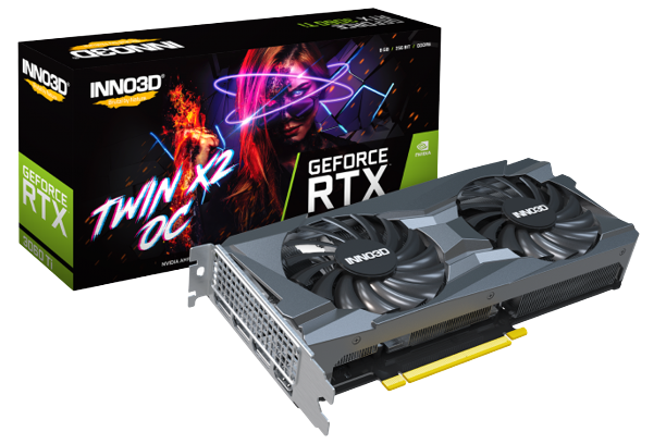 INNO3D GeForce RTX 3060 Ti Twin X2 OC 8GB GDDR6 (LHR)