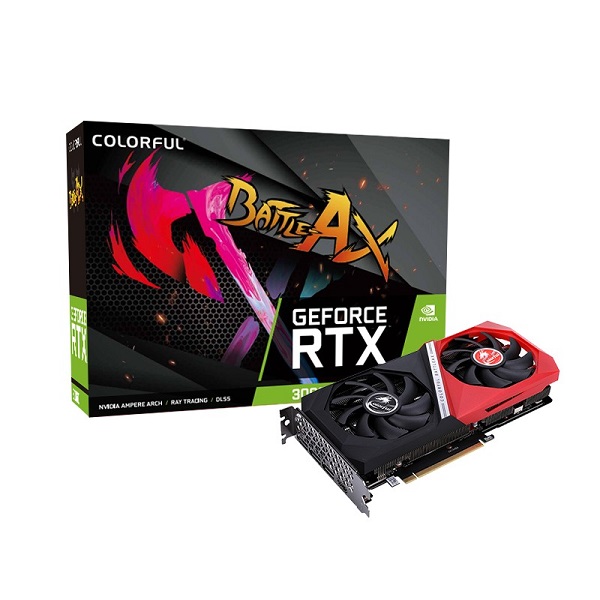 COLORFUL GeForce RTX 3060 BATTLE-AX NB DUO 12GB GDDR6 (LHR)