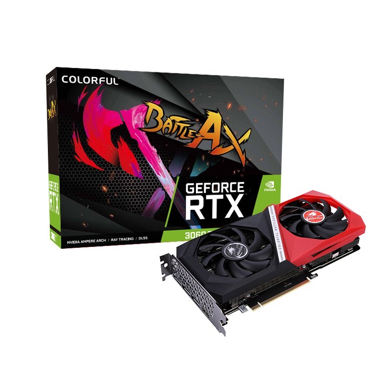 COLORFUL GeForce RTX 3060 Ti BATTLE-AX NB DUO 8GB GDDR6 (LHR)