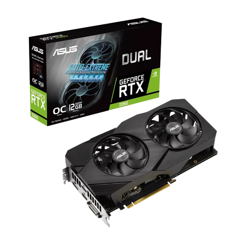 ASUS GeForce RTX 2060 Dual EVO OC Edition 12GB GDDR6