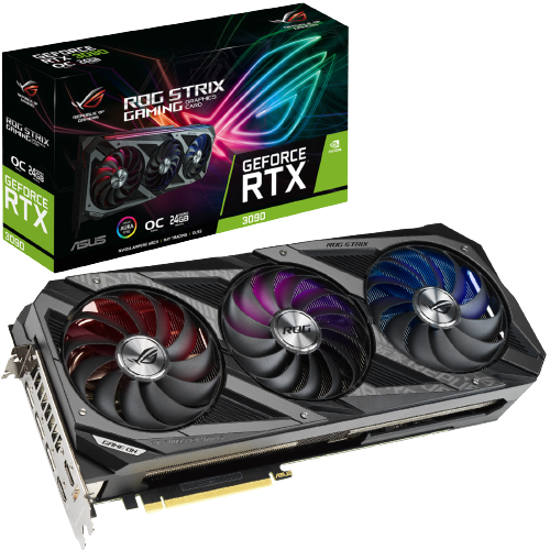 ASUS GeForce RTX 3090 ROG Strix Gaming OC Edition 24GB GDDR6X (LHR)