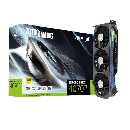 Zotac Gaming GeForce RTX 4070 Ti AMP AIRO 12GB GDDR6X
