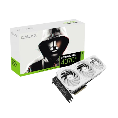 Galax GeForce RTX 4070 Ti EX Gamer White (1-Click OC) 12GB GDDR6X