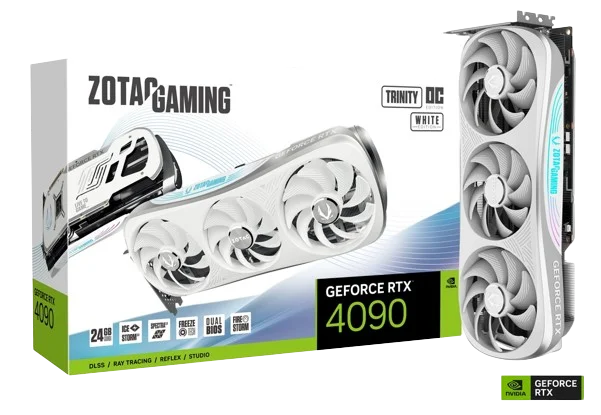 Zotac Gaming GeForce RTX 4090 Trinity OC White Edition 24GB GDDR6X