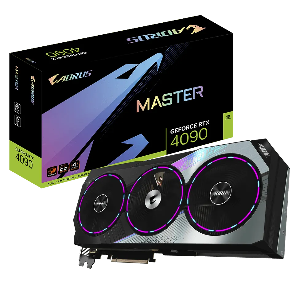 Gigabyte Aorus GeForce RTX 4090 Master OC 24GB GDDR6X