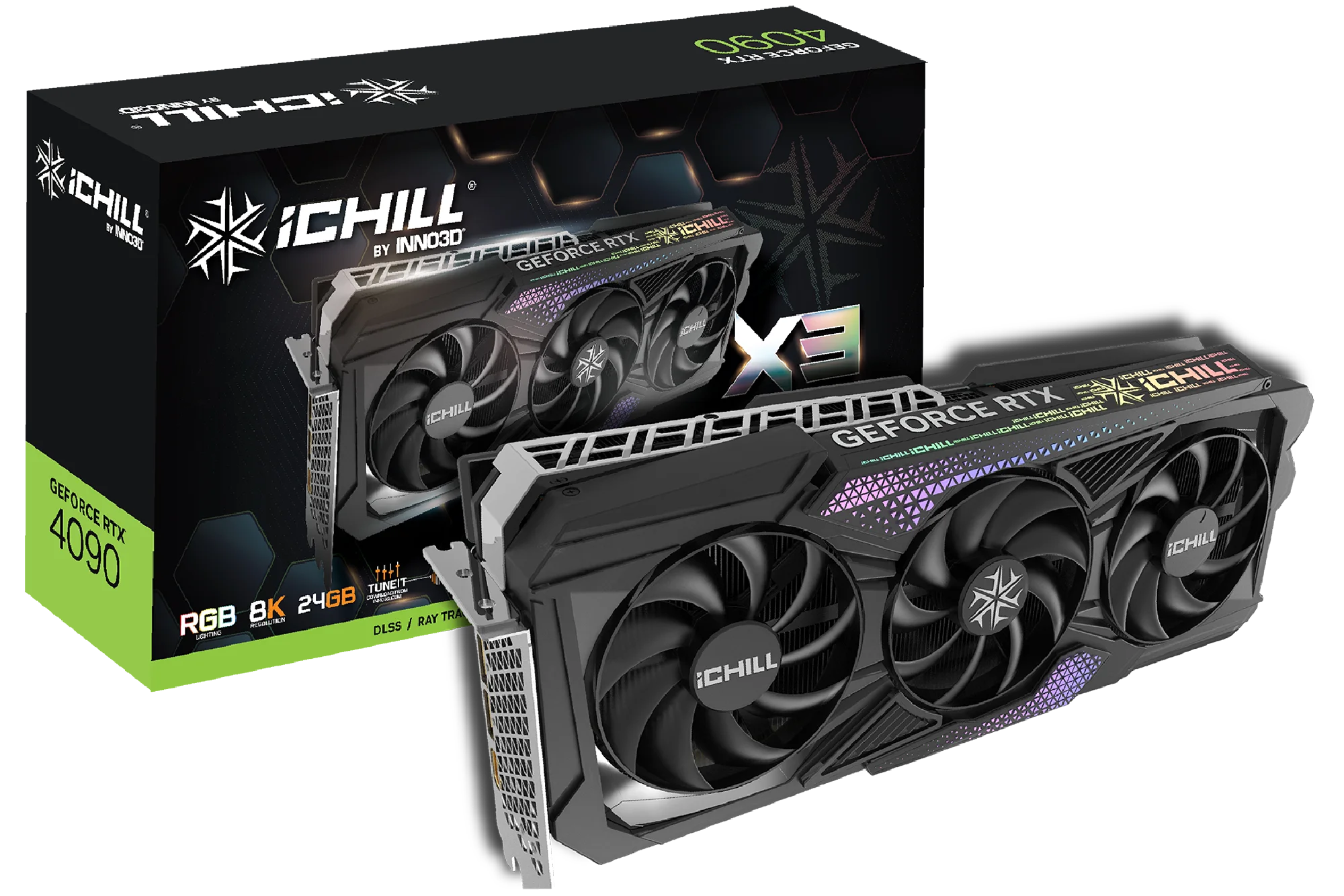 Inno3d GeForce RTX 4090 iChill X3 OC 24GB GDDR6X