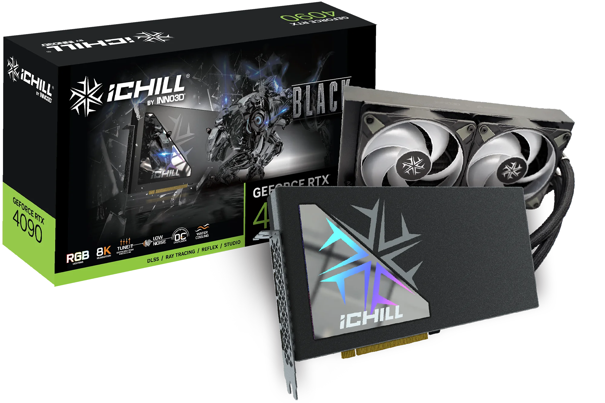 Inno3d GeForce RTX 4090 iChill Black OC 24GB GDDR6X