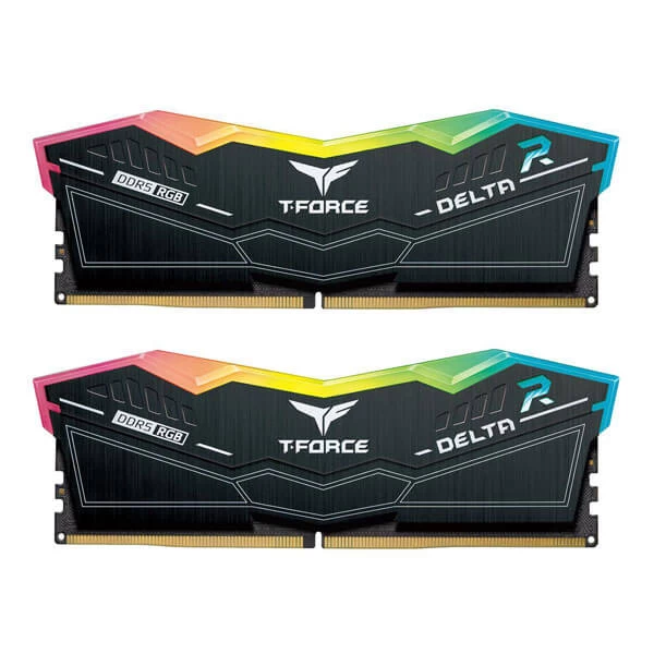32GB 6000MHz DDR5 T-Force Delta RGB (16GBx2) Black