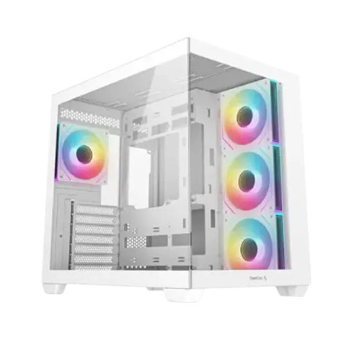 DeepCool CG530 4F ARGB ATX Mid Tower Case White