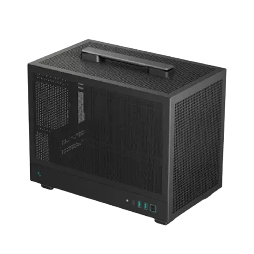 DeepCool CH160 Mesh M-ITX Mini Tower Case Black