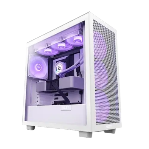 NZXT H7 Flow RGB (ATX) Mid Tower White