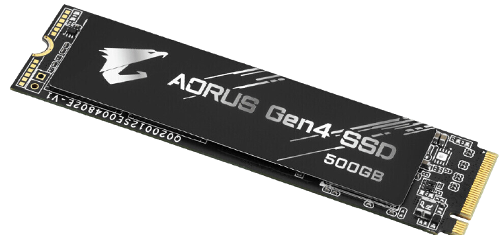 500GB NVMe M.2 Gen 4 Aorus  SSD