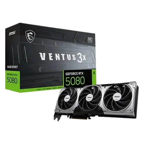 MSI RTX 5080 Ventus 3X OC 16GB GDDR7