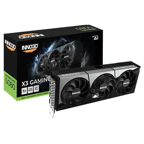 INNO3D RTX 5080 X3 Gaming OC 16GB GDDR7