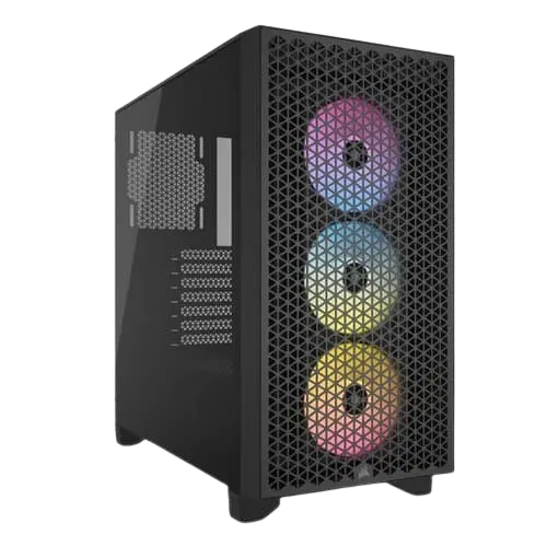 Corsair 3000D RGB Airflow Mid-Tower (ATX) Cabinet (Black)
