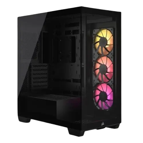 Corsair 3500X ARGB (E-ATX) Mid Tower Cabinet (Black)