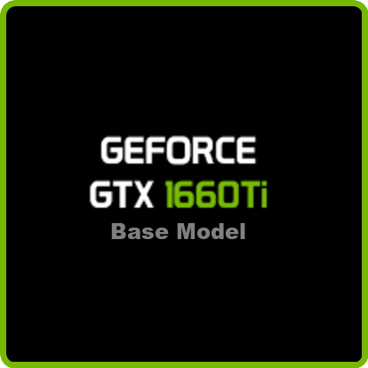 Geforce GTX 1660 Ti Base Model 6GB GDDR6