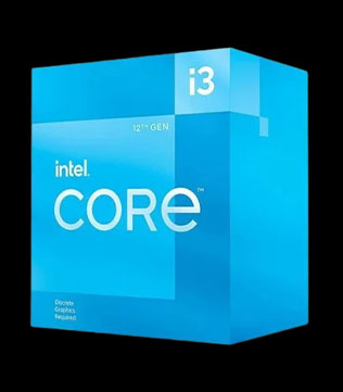 Intel i3 12100F (4C/8T @4.30GHz)