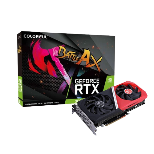 COLORFUL GeForce RTX 3050 BATTLE-AX NB DUO 8GB GDDR6 (LHR)