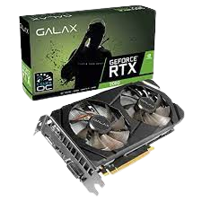 GALAX GeForce RTX 2060 (1-Click OC) 6GB GDDR6